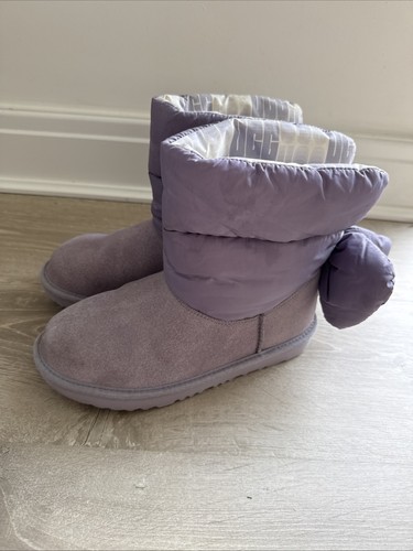 Stivali viola uggs con fiocco - uggs,