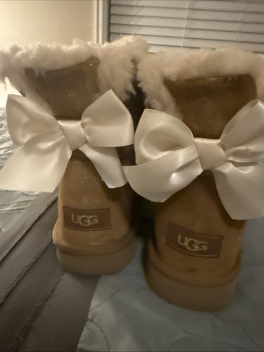 Stivali uggs marrone - stivali, glitter
