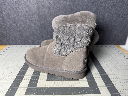 Stivali ugg grigi camoscio - stivali,
