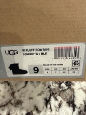 UGG W FLUFF BOW MINI 1094967