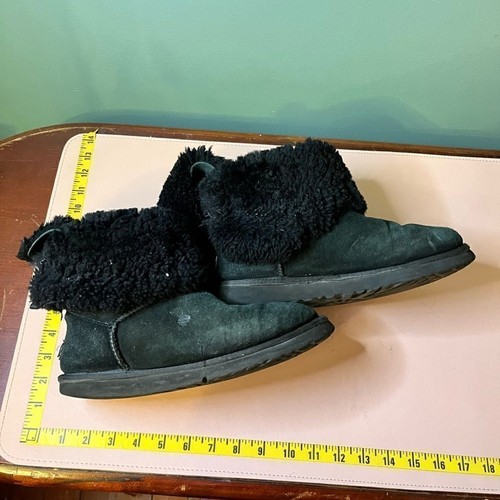 Stivali ugg neri con fiocchi - ugg,