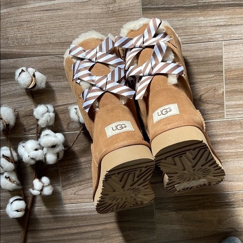 Ugg bailey fiocco righe - fiocco,