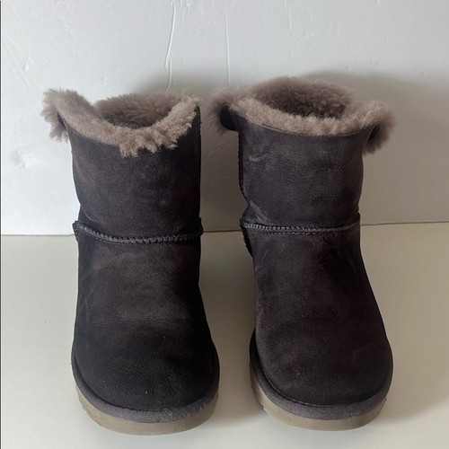 Stivali ugg viola con fiocco - viola,