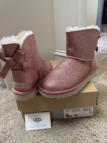 Stivali ugg mini bailey rosa - bailey,